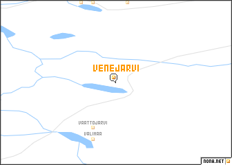 map of Venejärvi