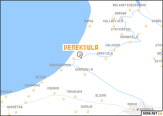 map of Venekyula