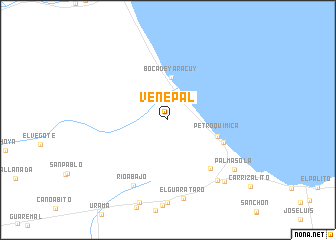 map of Venepal