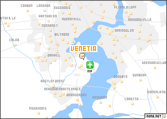 map of Venetia