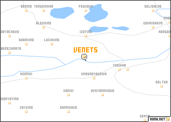 map of Venets