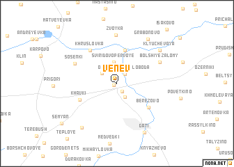 map of Venëv