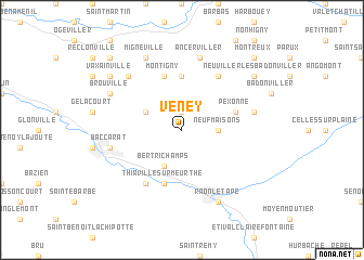 map of Veney