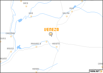 map of Veneza