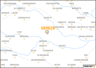 map of Veneza