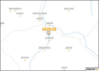 map of Veneza