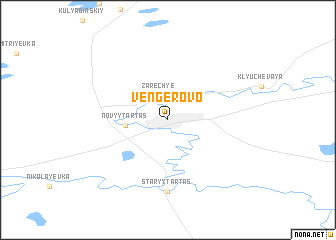 map of Vengerovo