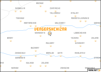 map of Vengershchizna