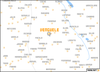 map of Venguele