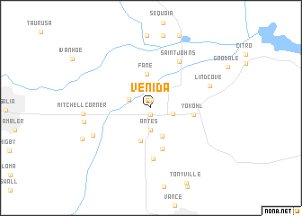 map of Venida