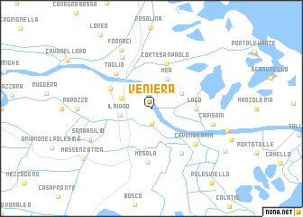 map of Veniera