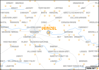 map of Venizel