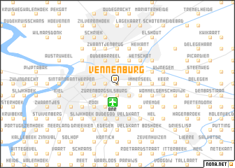 map of Vennenburg