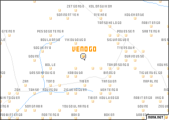 map of Vénogo