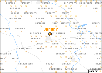 map of Venray
