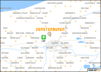 map of Vensterburen