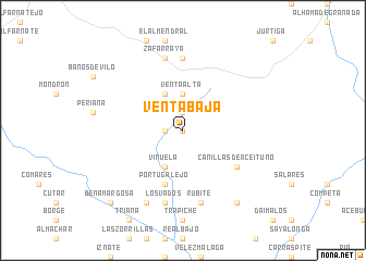 map of Venta Baja