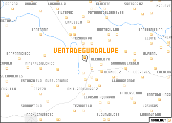 map of Venta de Guadalupe