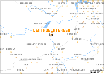 map of Venta de la Teresa