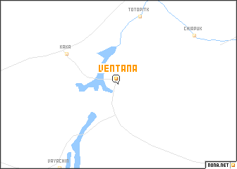 map of Ventana