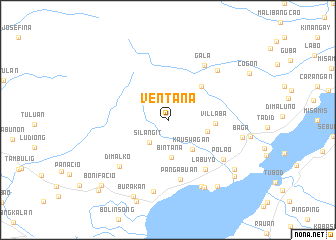 map of Ventana