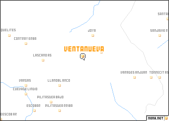 map of Venta Nueva