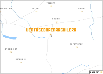 map of Ventas con Peña Aguilera