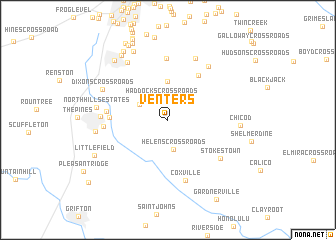 map of Venters