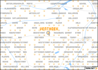 map of Venthoek