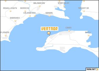 map of Ventnor