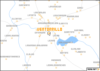 map of Ventorrillo