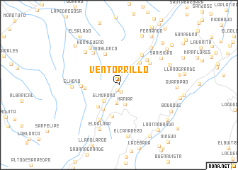 map of Ventorrillo