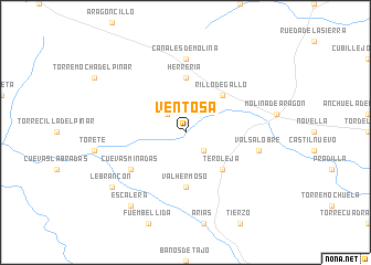 map of Ventosa