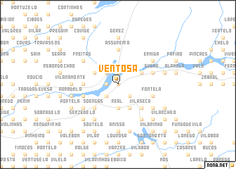 map of Ventosa