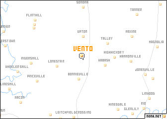 map of Vento