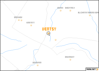 map of Ventsy