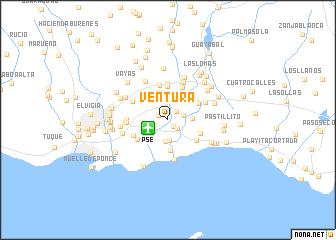 map of Ventura