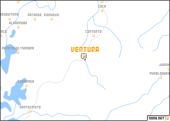 map of Ventura