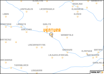 map of Ventura