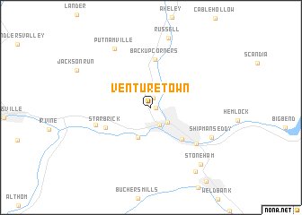 map of Venturetown