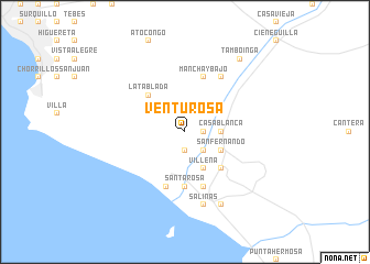 map of Venturosa