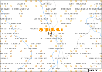 map of Venusmühle