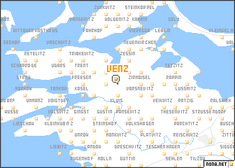 map of Venz