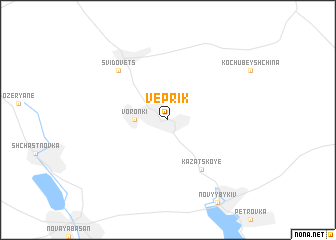 map of Veprik