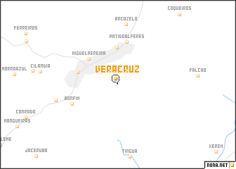 map of Vera Cruz