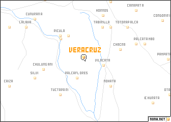 map of Veracruz