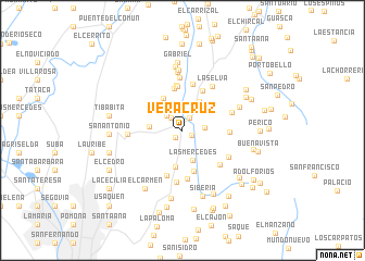 map of Veracruz