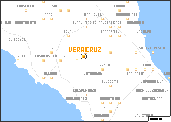 map of Veracruz