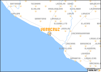 map of Veracruz