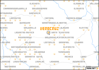 map of Veracruz